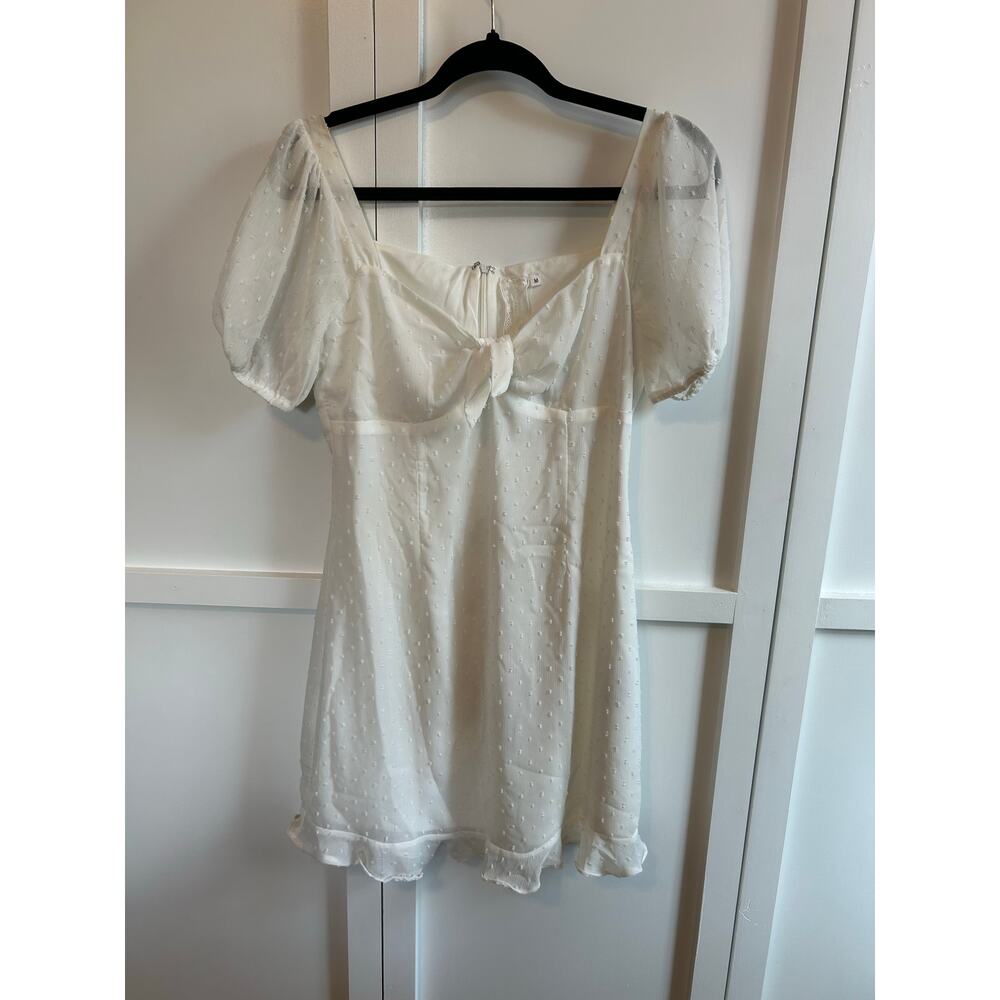 Sadie and Sage White Dress Medium